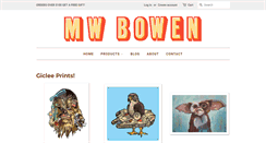 Desktop Screenshot of mwbowen.com