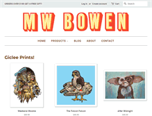 Tablet Screenshot of mwbowen.com